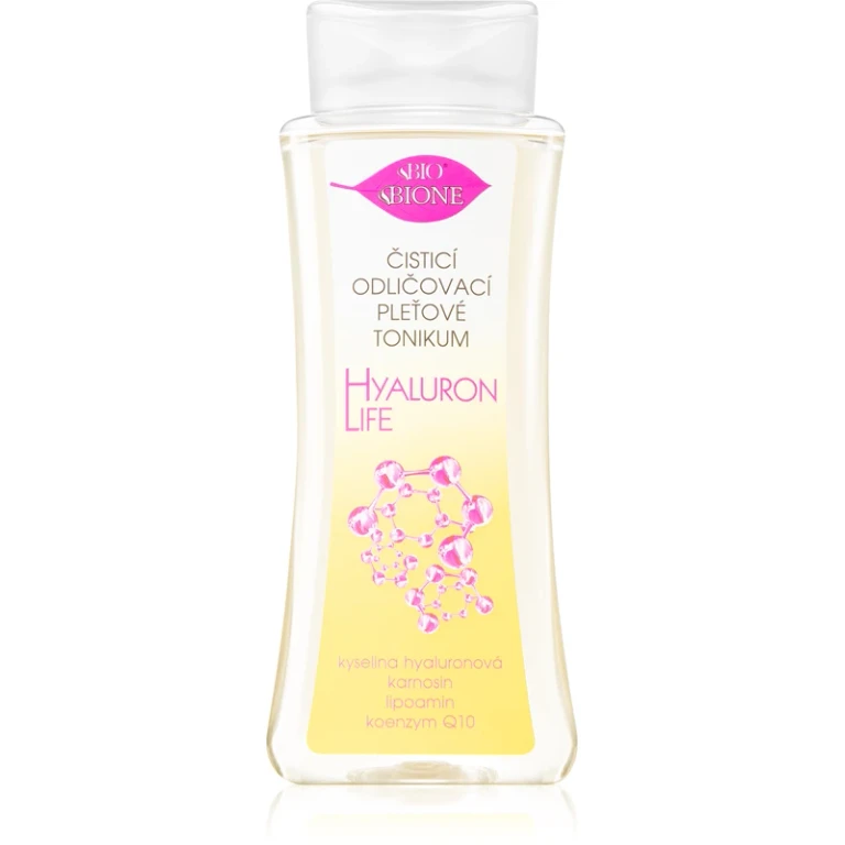 Hyaluron Life 255 ml hyaluronic acid cleansing and make-up removing facial tonic lotion