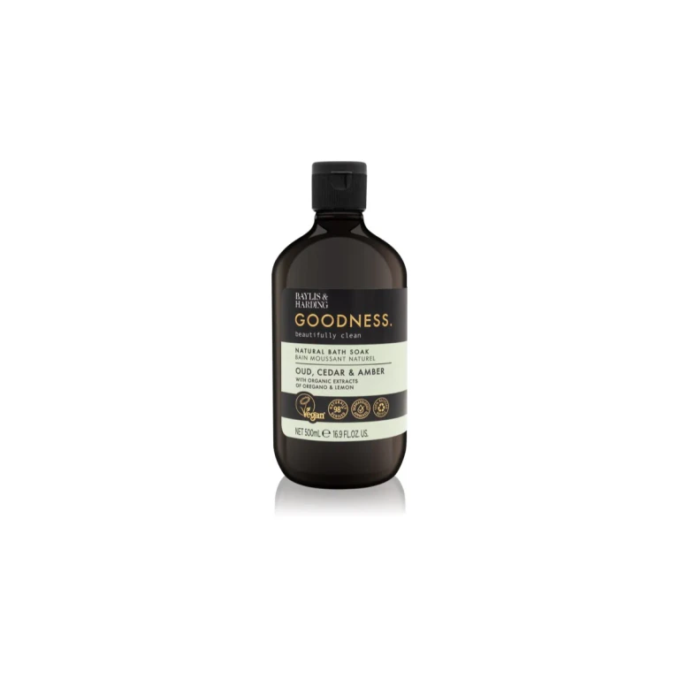 Goodness Oud, Cedar & Amber Body Wash 500 ml