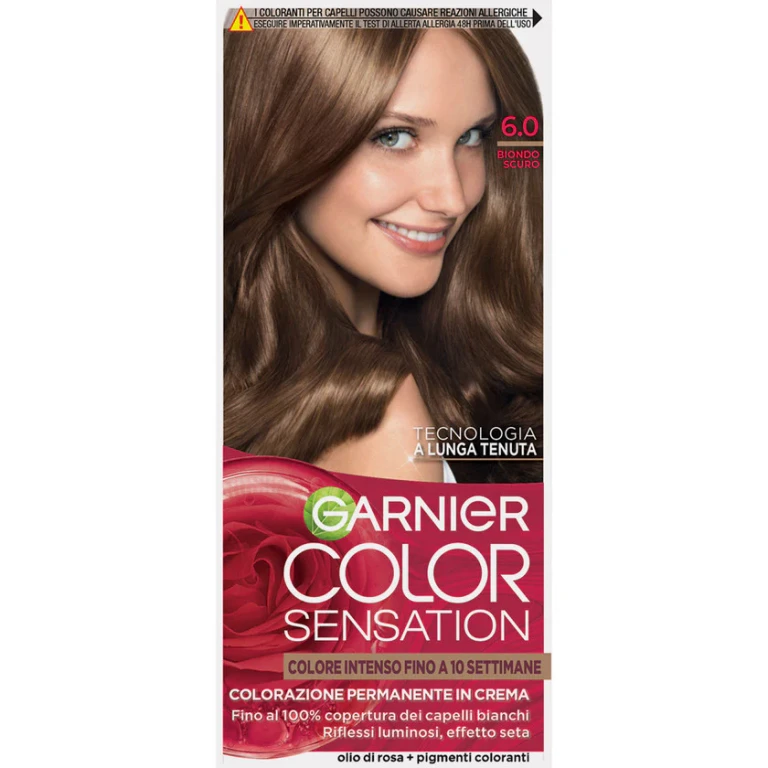 Color Sensation Permanent Cream Hair Color 6.0 Dark Blonde