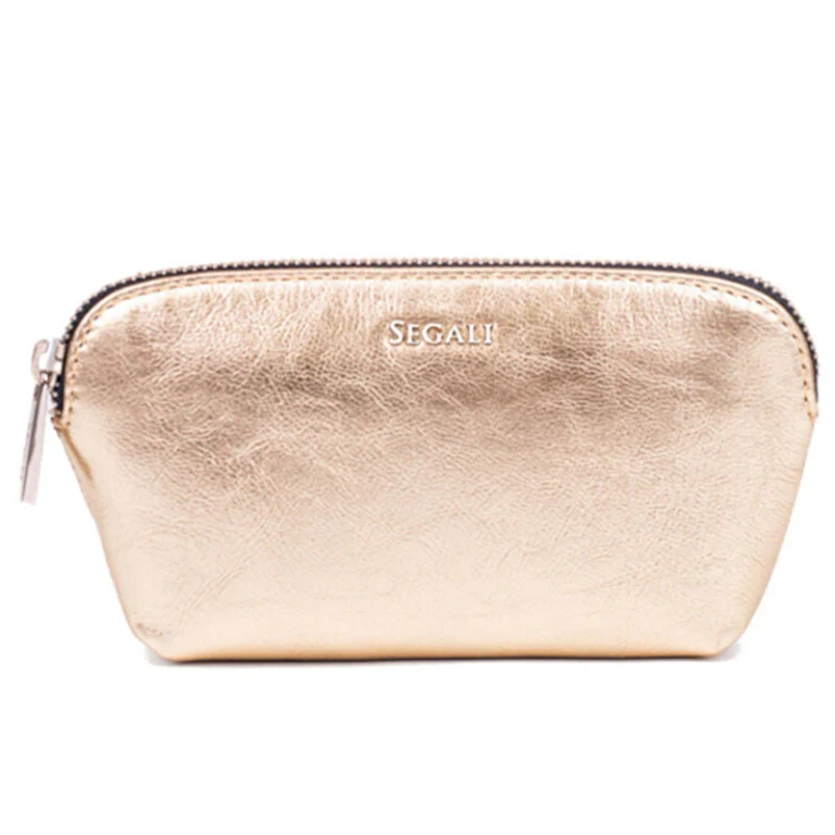 Golden Leather Etue Bag