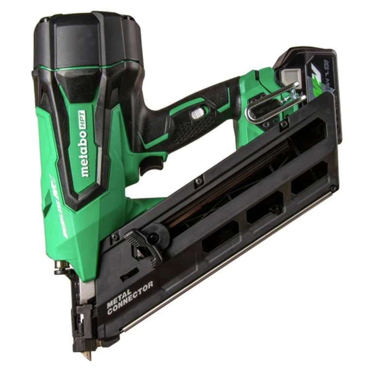 NR3665DAM 36V Lithium-Ion 2-1/2 in. Cordless Metal Connector Nailer Kit (2.5 Ah)