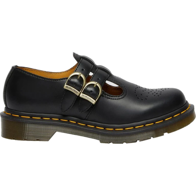8065 Smooth Leather Mary Jane Shoes - Women's