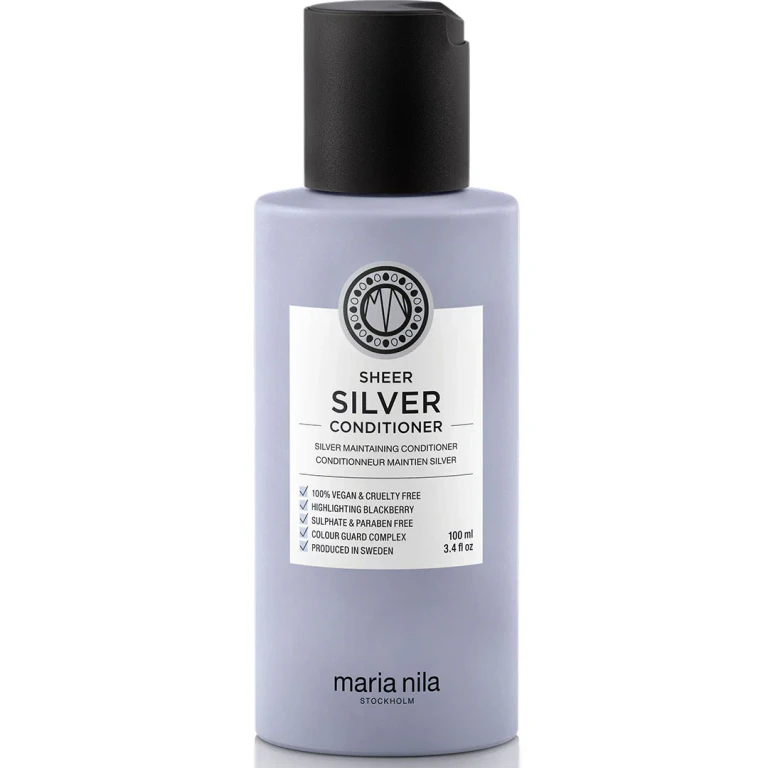 Pure Silver Moisturizing Conditioner for Yellow Hair Tones, Neutralizing Volume: 100 ml