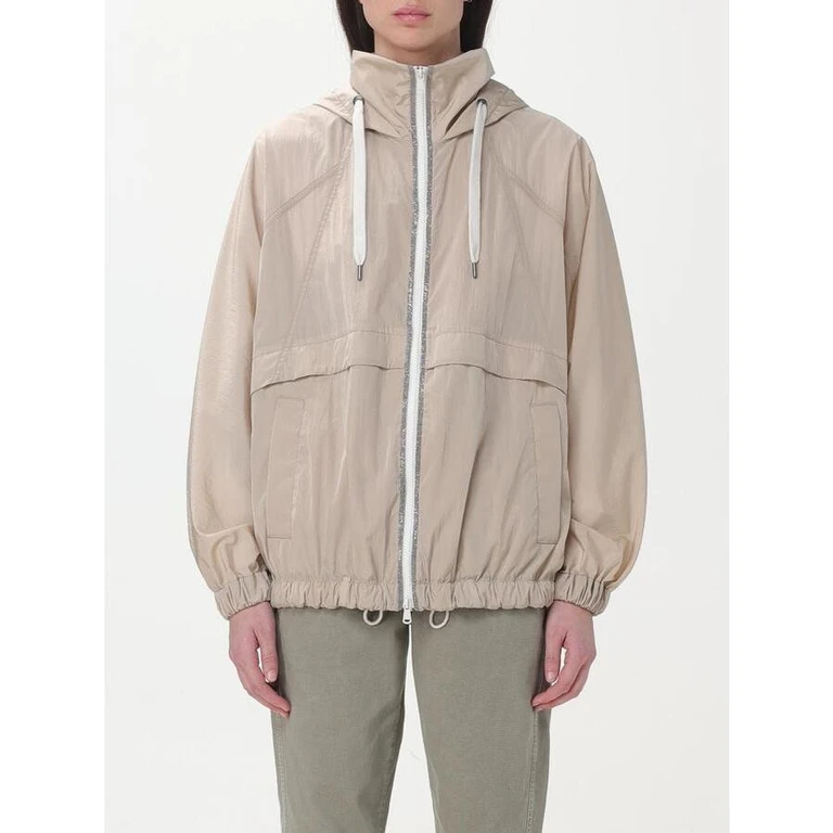 Wolight Beige Hooded Jacket