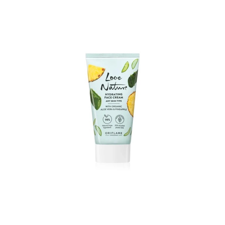 Love Nature Organic Aloe Vera & Pineapple Moisturizing Face Cream 50ml