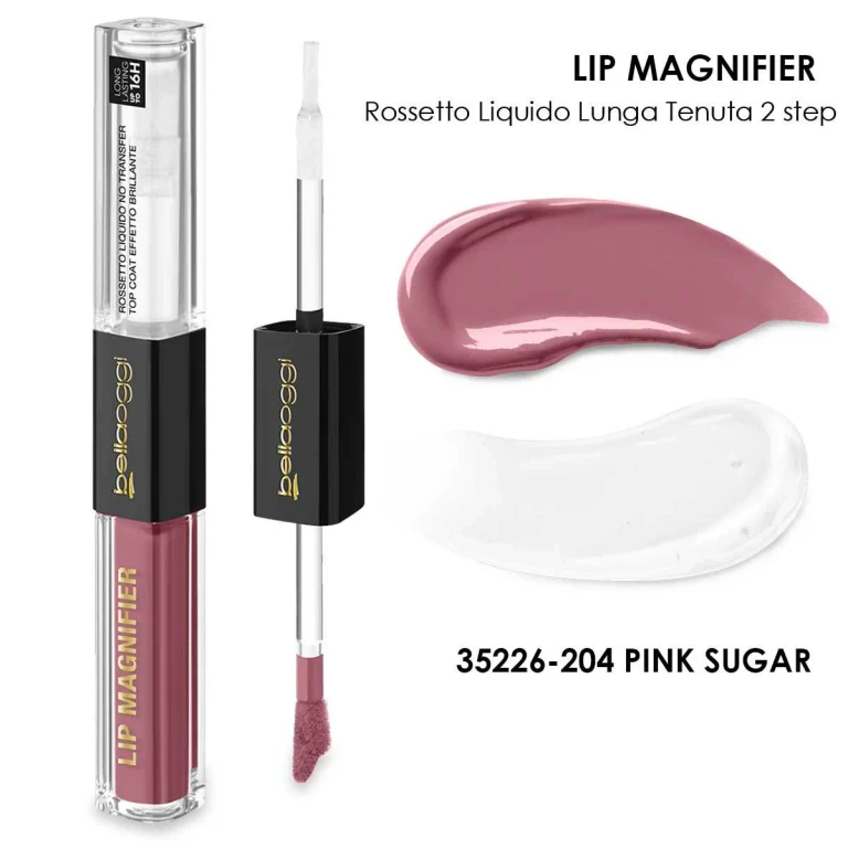 Lip Magnifier Long-Lasting Duo Lipstick 16H Pink Sugar