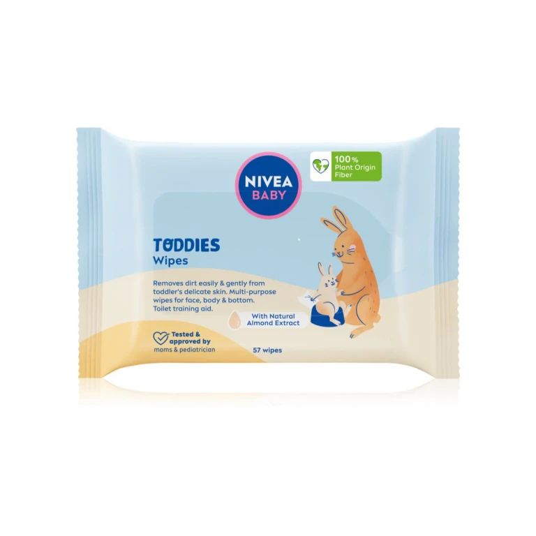 Baby Wipes - 57 pieces