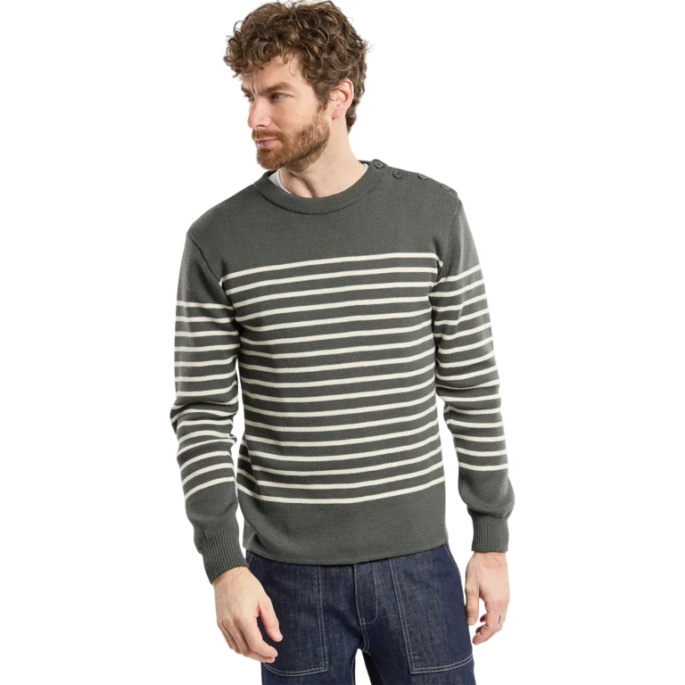 Molène Striped Fisherman Jumper - Men's