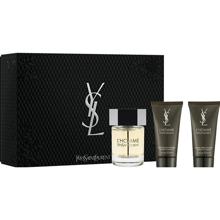 L`Homme - Edt 100 ml + Shower Gel 50 ml + Aftershave Balm 50 ml