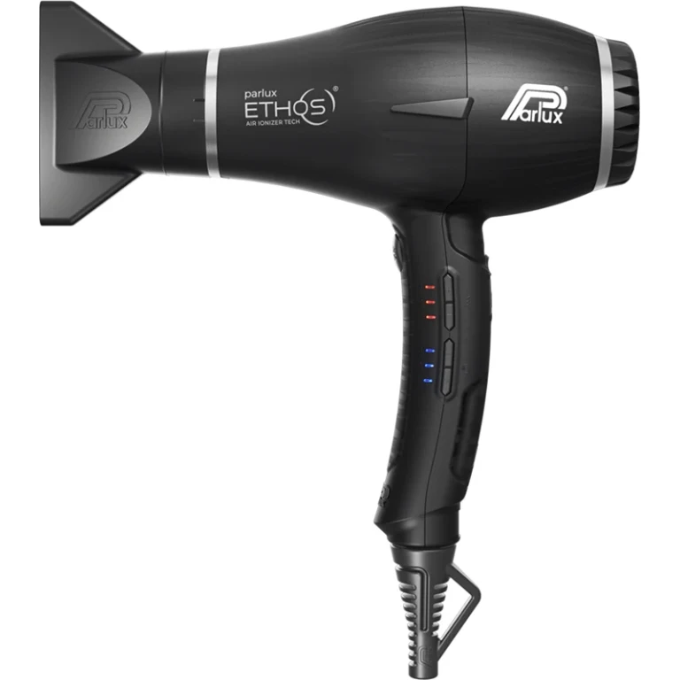 Ethos + Magic Sense professional hairdryer with ionizer + black diffuser