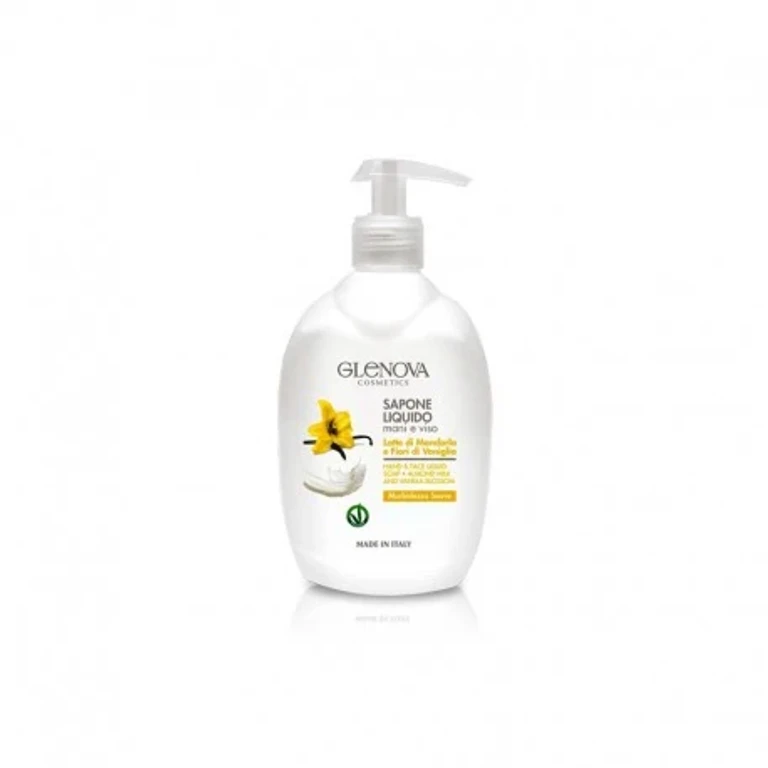 Liquid Hand and Face Soap with Almond Milk and Vanilla Flowers 500ml