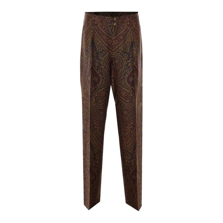 Hose mit Paisley-Muster in Multicolor
