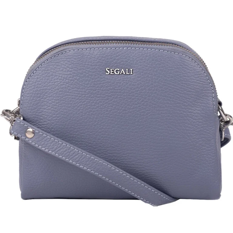 Women's Leather Crossbody Bag lavender