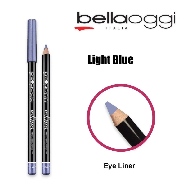 Light blue eyeliner pencil