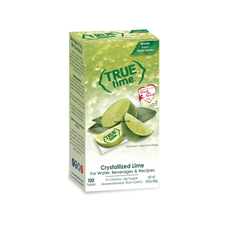Crystallized Lime Packets, 100 ct.
