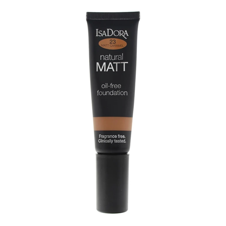 Natural matte oil-free liquid foundation matte 23 caramel 35 ml