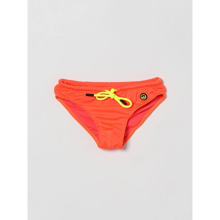 Polyester Swim Briefs with Logo (S6BKJBSS224176)