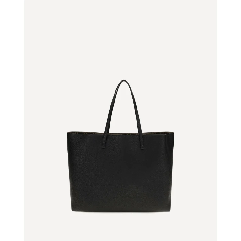 Medium Roll Roman leather Shopping Bag Female UNI