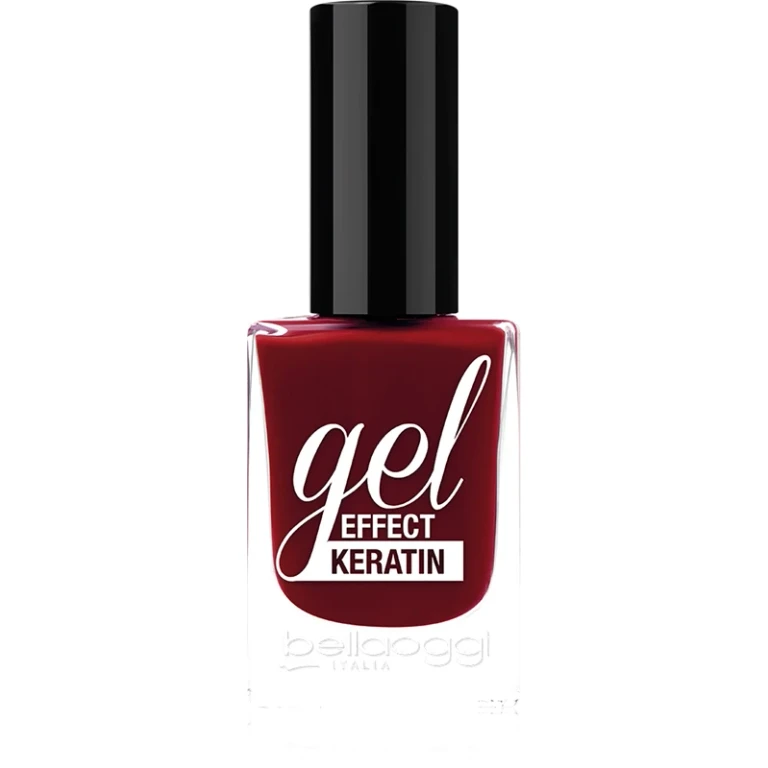 Keratin-Effekt Gel-Nagellack - Bloody Mary