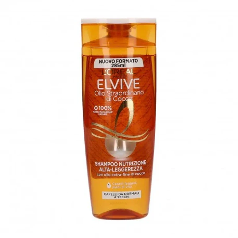 L'Oreal Paris Elvive Extraordinary Oil Coconut Shampoo For Fine, Dry Hair 300 ml