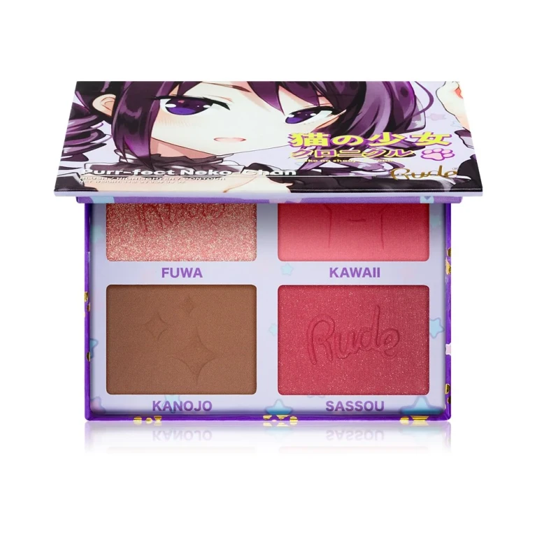 Manga Multifunctional Face Palette Color Purr-fect Neko-Chan 11.2g