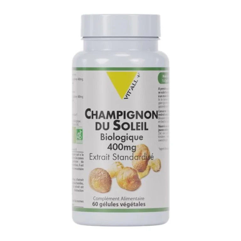 Champignon Du Soleil 400mg 60 Capsules