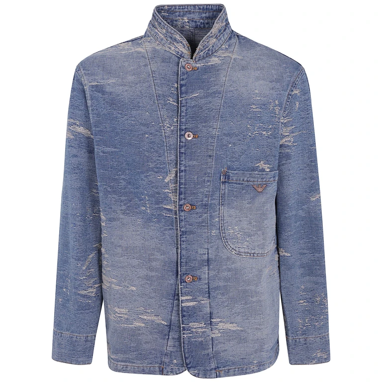 EMPORIO ARMANI Jacket Men color Blue (EM006536AF27794MB003)