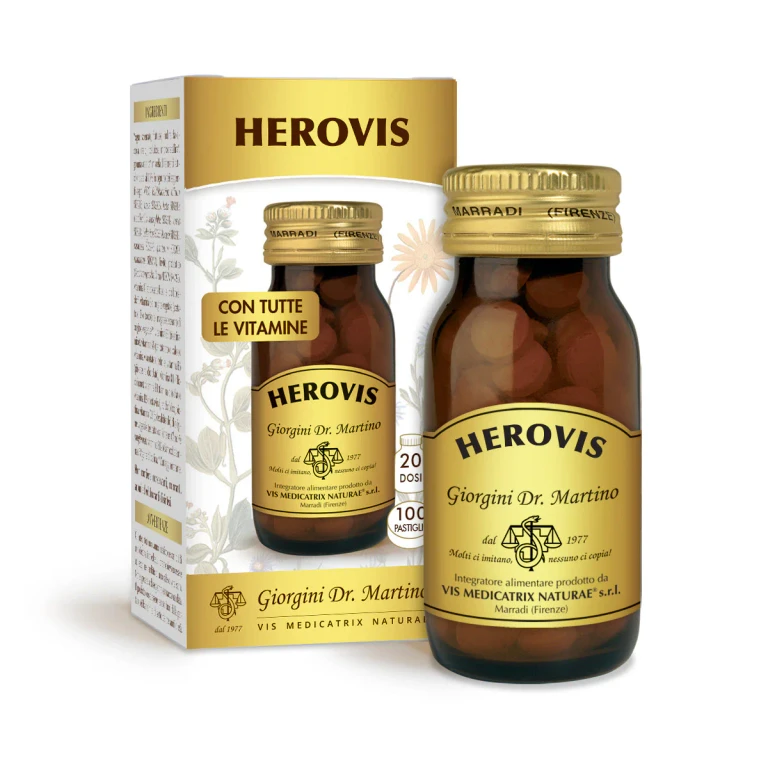 Herovis 100 tablets of 500 mg - 50 gr