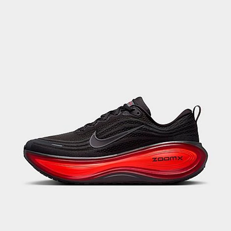 Nike Men's Vomero Plus Running Shoes in Anthracite/Bright Crimson/University Red Size: 7.5