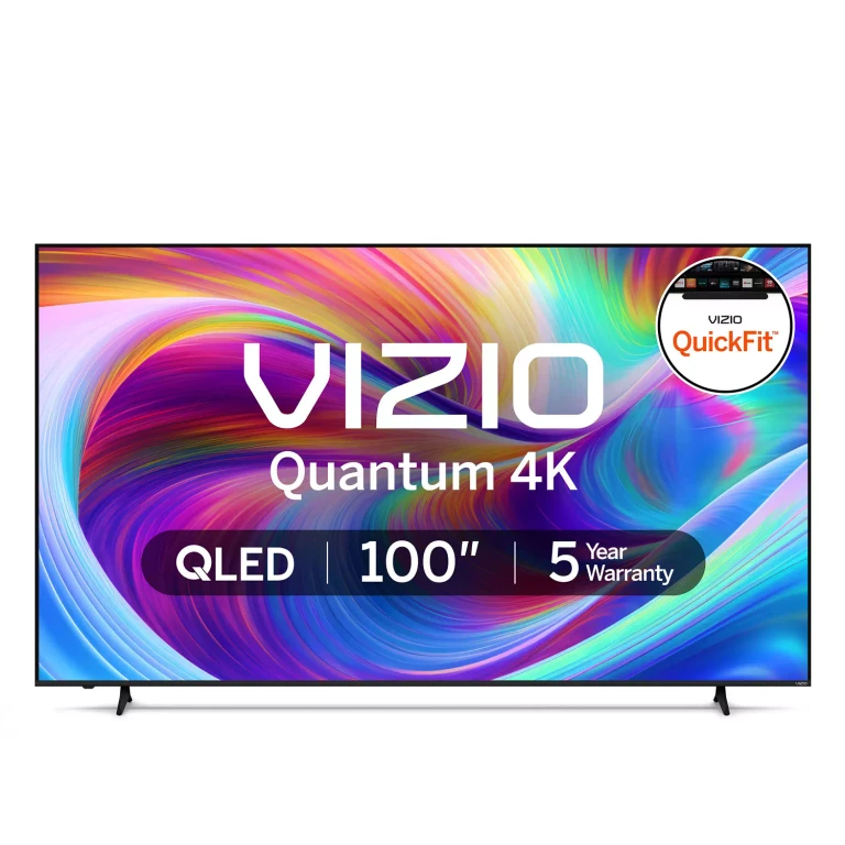 100' Class Quantum Series QLED Smart TV, QuickFit