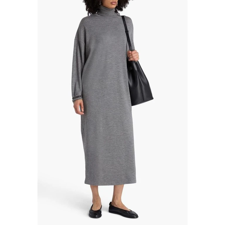 Womedium Grey Wool Dress
