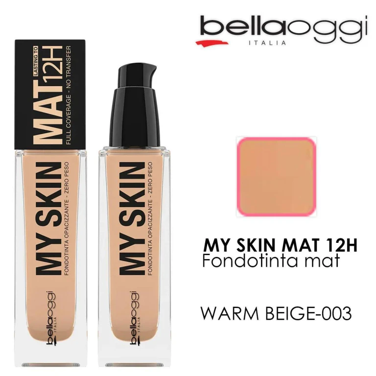 My Skin Mat 12H Mattifying Foundation Warm Beige