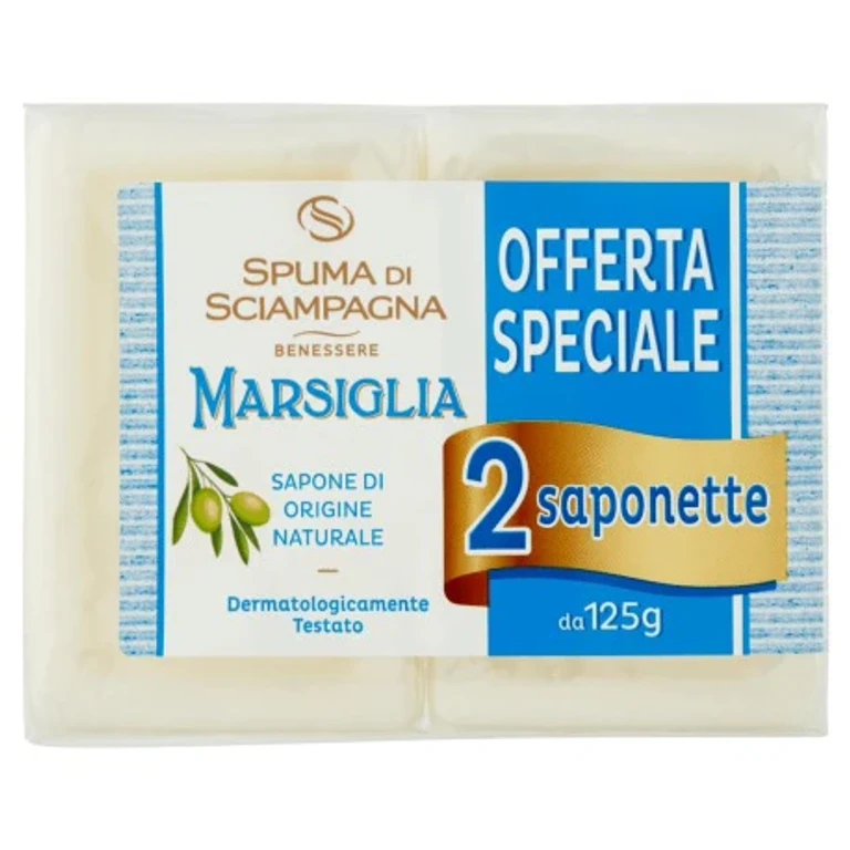 Marseille Soap 125 Grams 2 Pieces