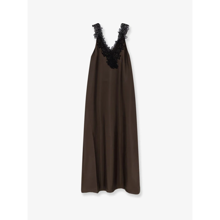 Silk Long Dress