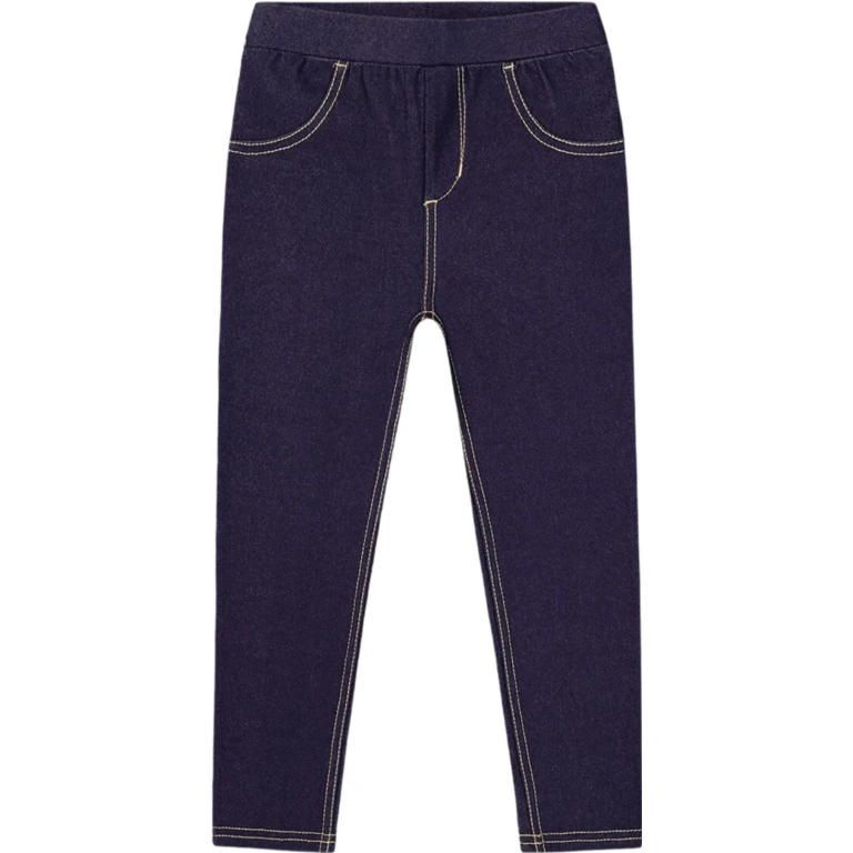 Dark Denim Jeggings - Little Girl