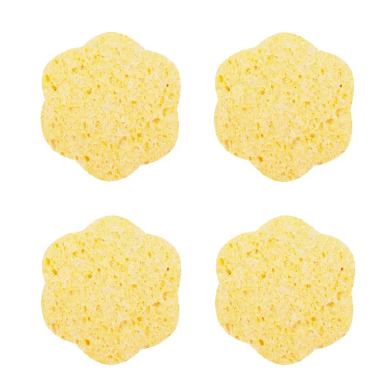 Makeup remover sponge Eurostil Color 12 units
