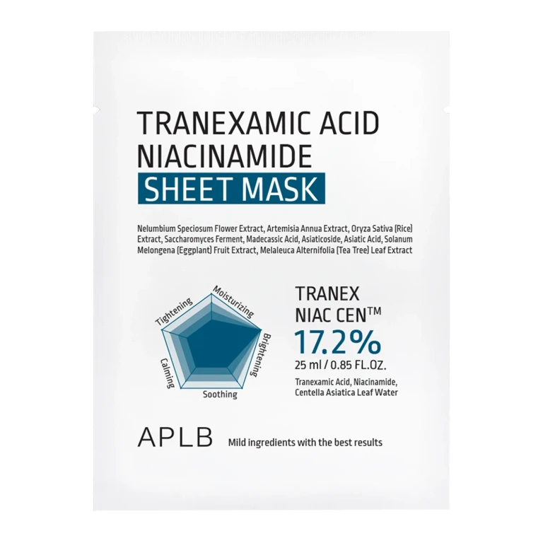 Tranexamic Acid Niacinamide Brightening Hydrating Sheet Mask 25ml