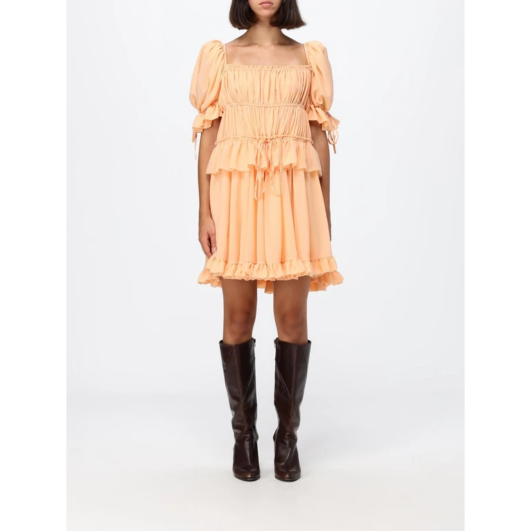 CHLOÉ Dress Woman color Orange (CH26ARO7100281L)
