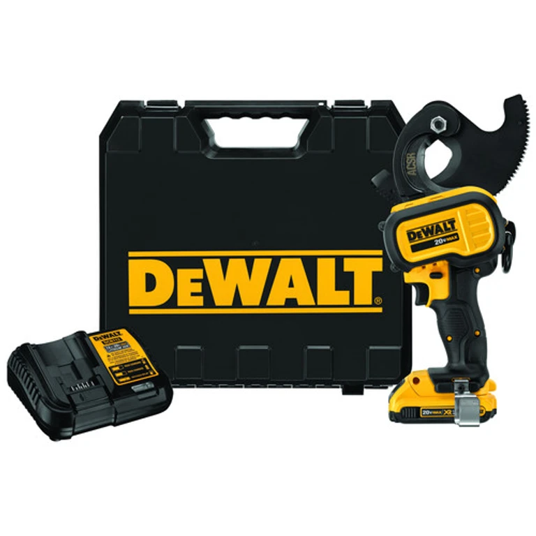 DCE155D1 20V MAX Lithium-Ion Cordless ACSR Cable Cutting Tool Kit (2 Ah)