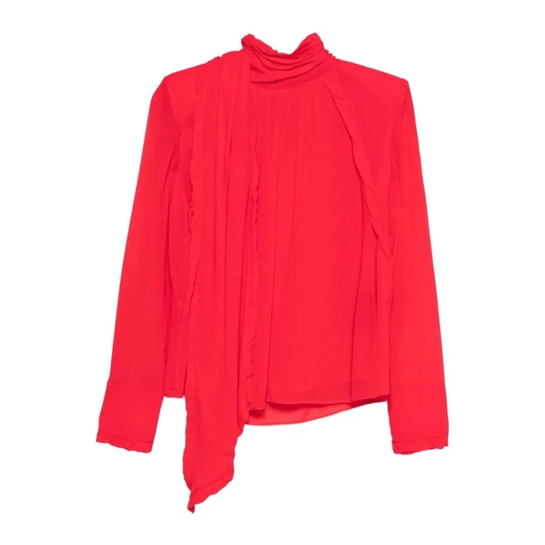 Pull Col Roulé - Rouge (349146452)