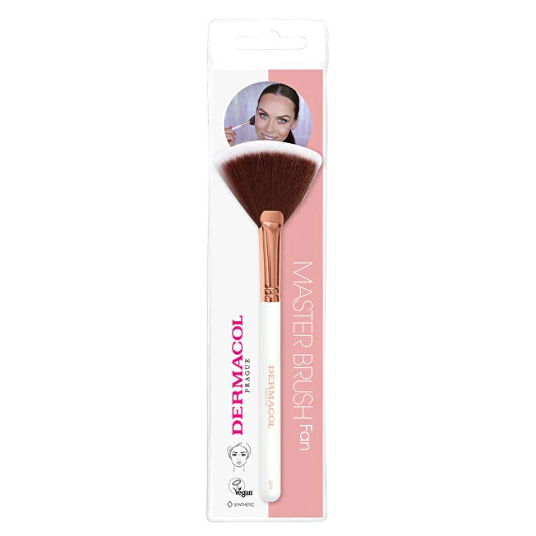 Rose Gold Cosmetic Powder Brush D59