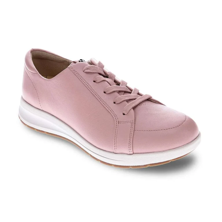 Athens Lace-Up Casual Sneaker - Dusty Pink