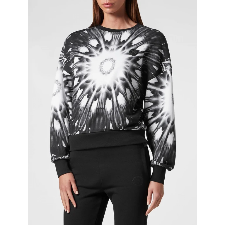 Sweatshirt Woman color Black (SADCWJO0934SJO001N02)