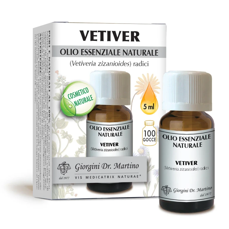 Vetiver Essential Oil naturale 5 ml