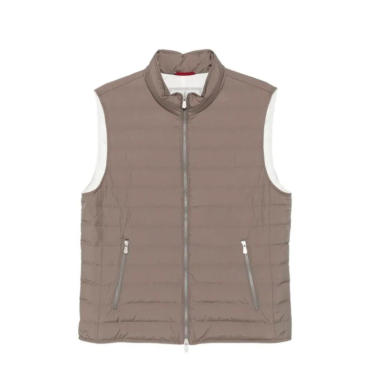 Gilet matelassé Brunello Cucinelli - Vert foncé