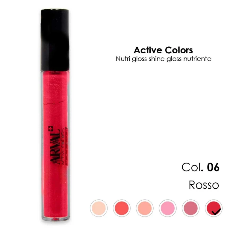 Nourish gloss shine n. 06 - red gloss nutritious