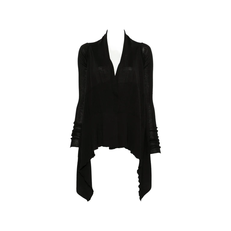 Long-sleeve Asymmetric Cardigan