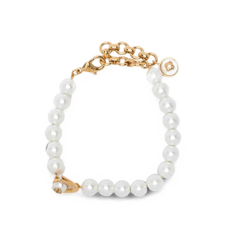 Lotus Pearl-embellished Bracelet