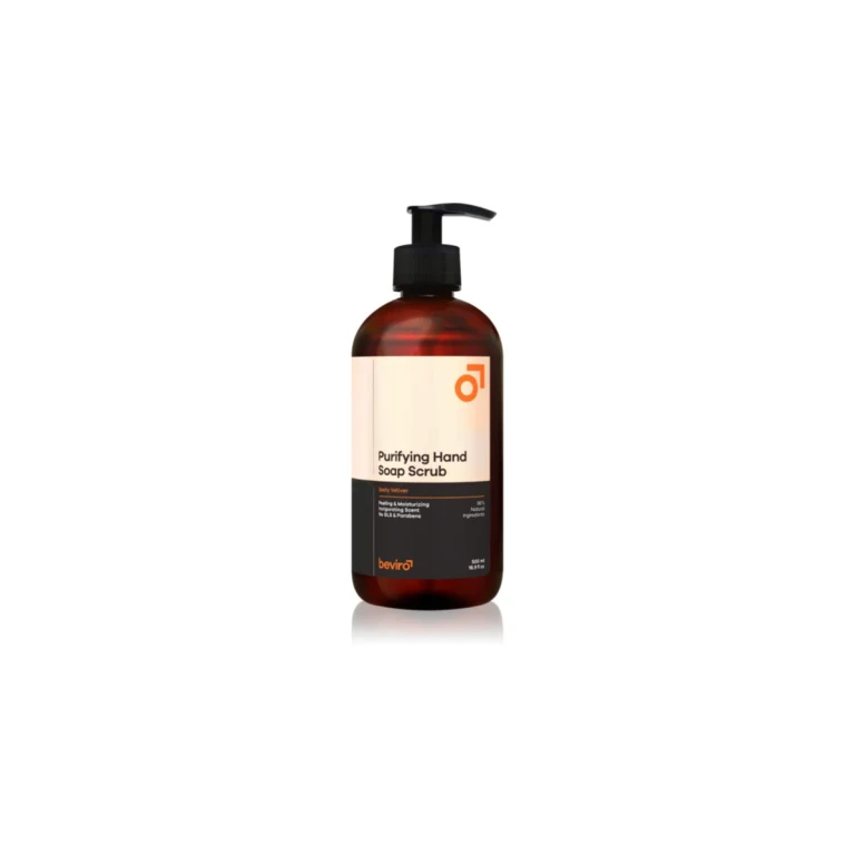 Zesty Vetiver purifying cleansing soap scrub effect 500 ml
