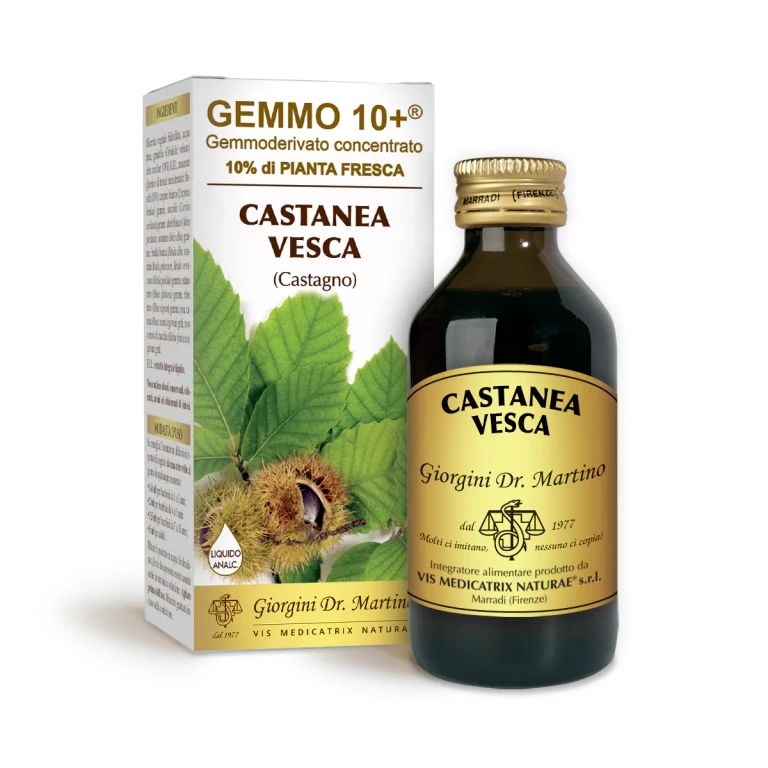 gemmo 10+ chestnut 100 ml non-alcoholic liquid